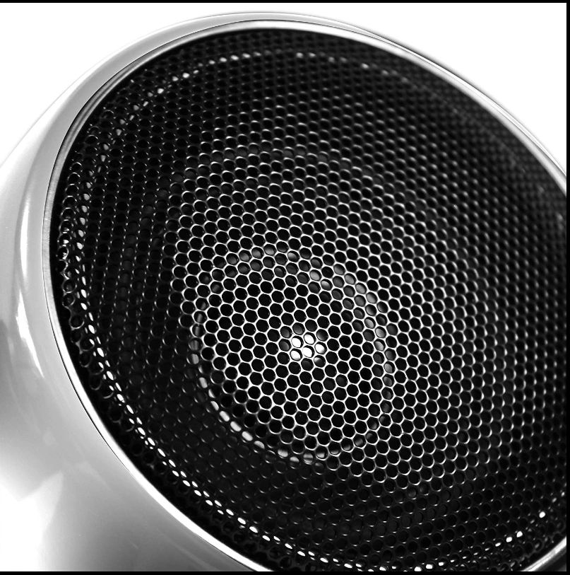 GO HAWK 2 Channel 4 Inch Speakers With Inbuilt Amplifier - Chrome ( 600 Watts) - Image 7