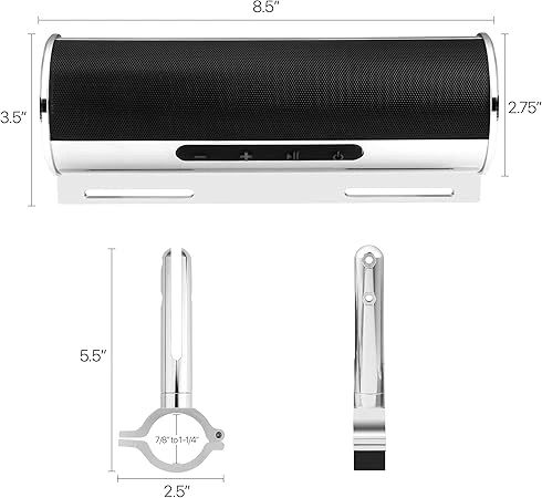 GO HAWK RD8-X Soundbar With Inbuilt Amplifier - Chrome ( 300 Watts ) - Image 3