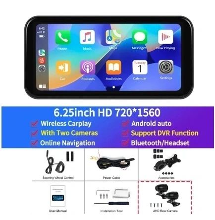 PROPLAY 6.25 ADAS EAGLE EYE. 6.25 NCH DISPLAY WITH DVR AND TPMS - Image 2